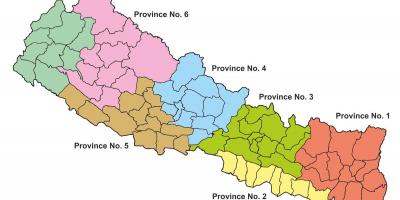Државата карта на непал