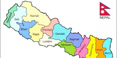 Непал нова мапа